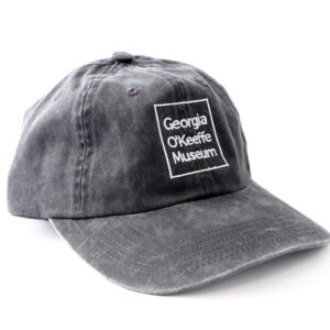 Embroidered Museum Black Ball Cap