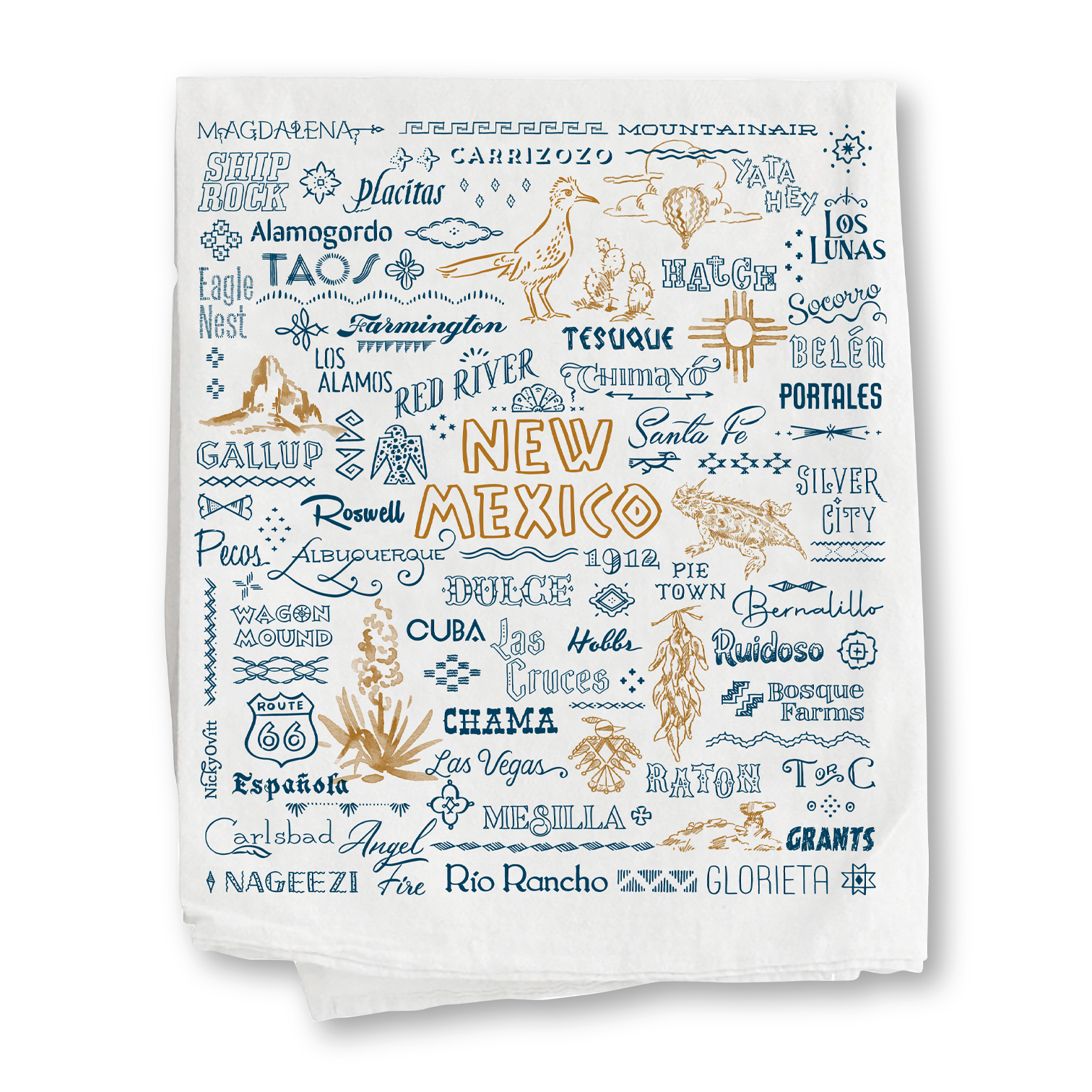 New Mexico Welcome Kitchen Towel