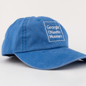 Embroidered Museum Logo Ball Cap in Blue