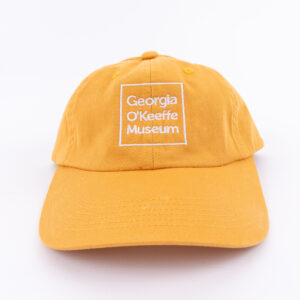 Embroidered Museum Logo Ball Cap in Sunflower