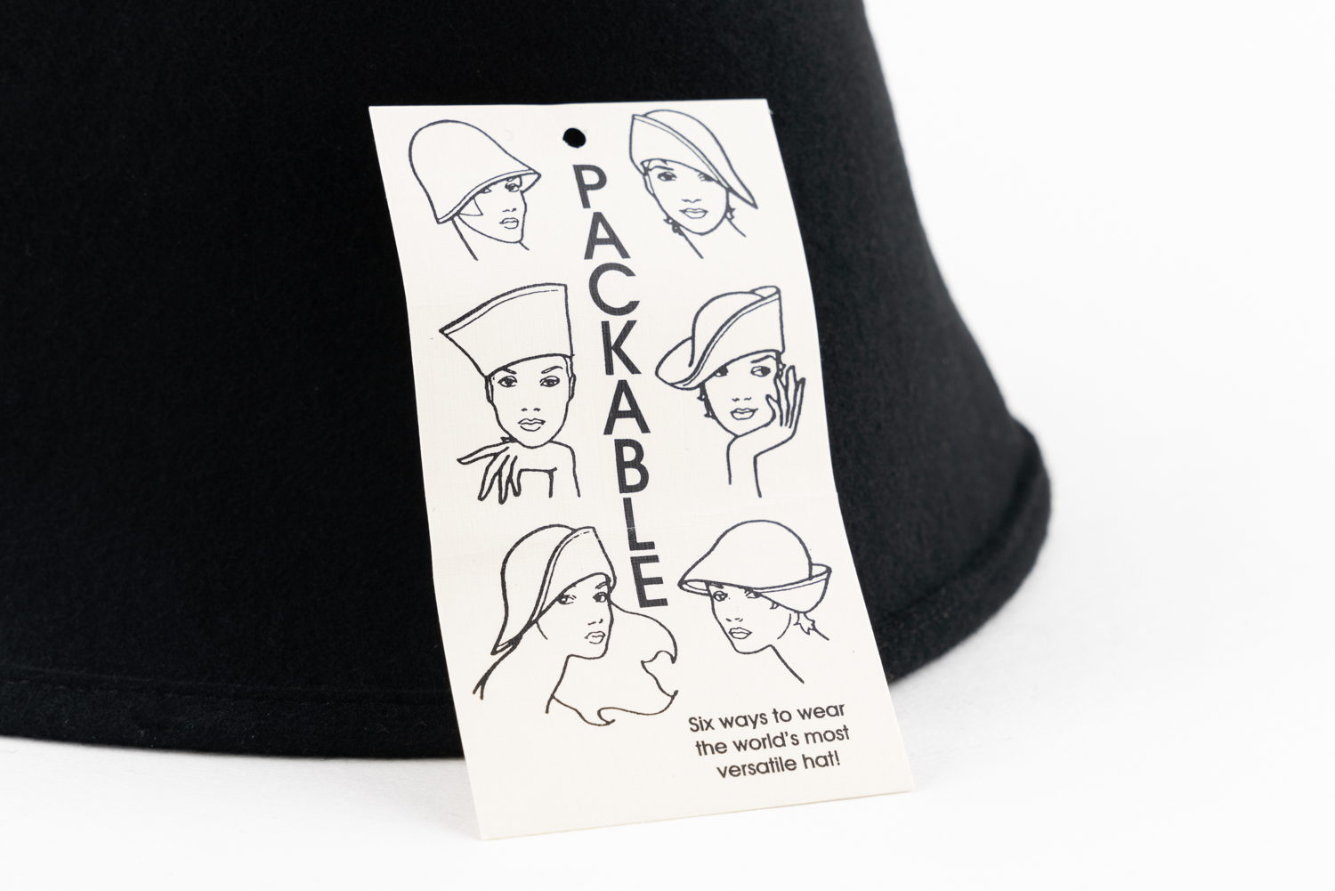Six-Way Felt Hat - Image 2