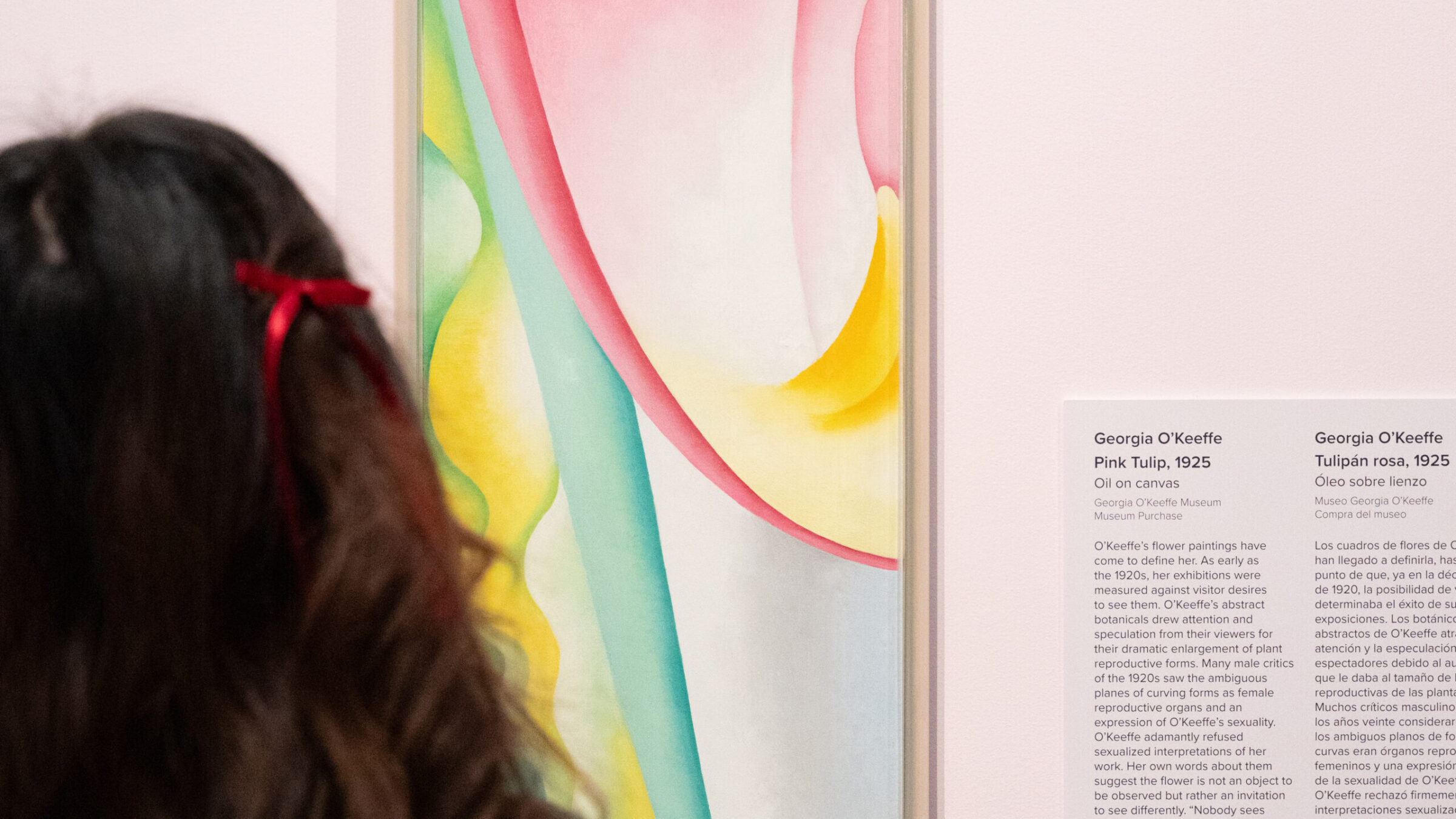 Celebrate 'Pink Tulip' Month at the Georgia O'Keeffe Museum - The