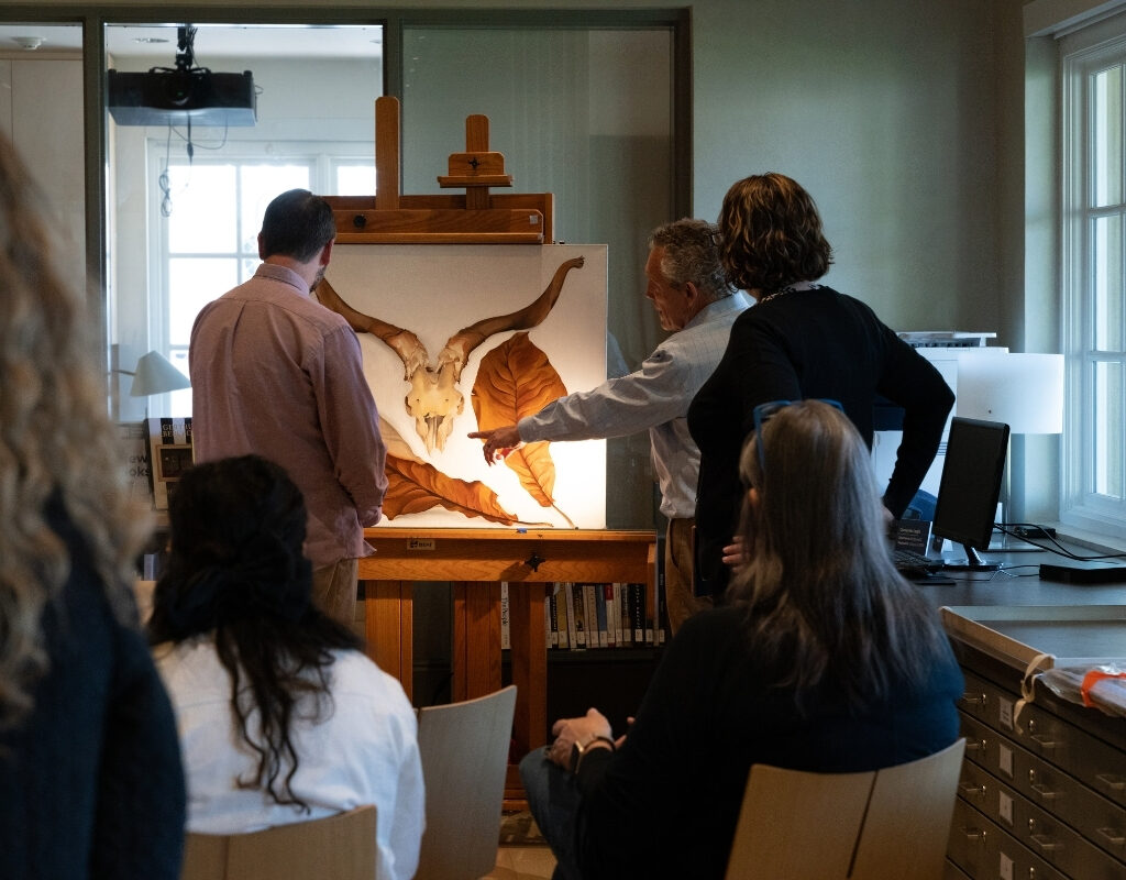 Mornings with O'Keeffe: Moments and Materials | Discovering